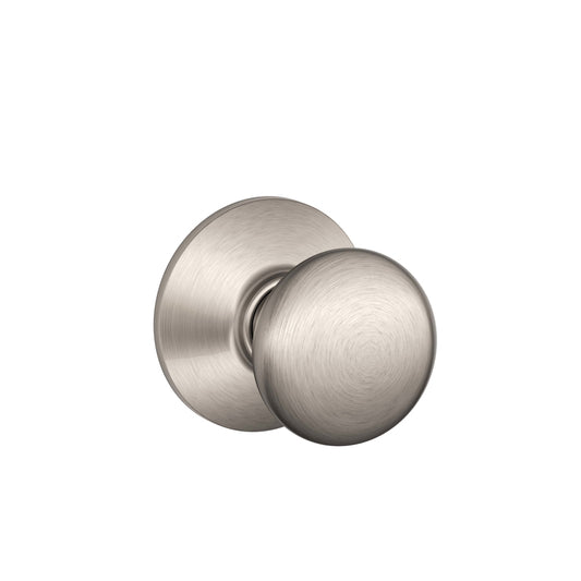 Schlage Plymouth Classic Satin Nickel Passage Door Knob Right or Left Handed