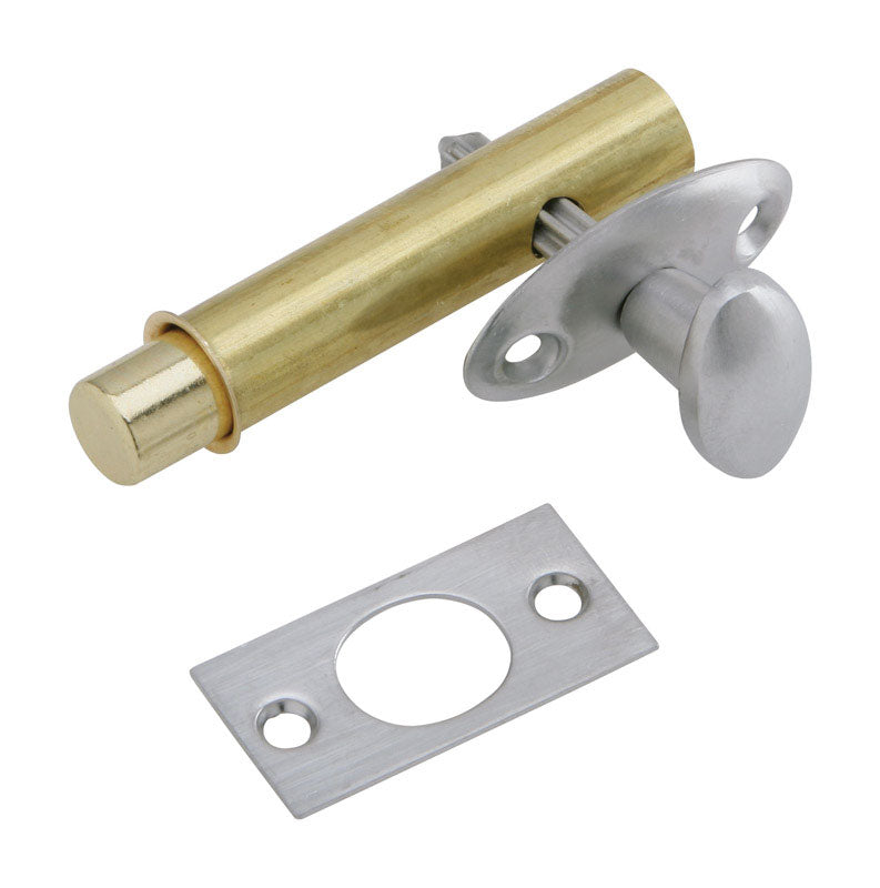 Ives Satin Nickel Brass Mortise Bolt