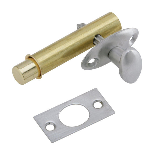 Ives Satin Nickel Brass Mortise Bolt