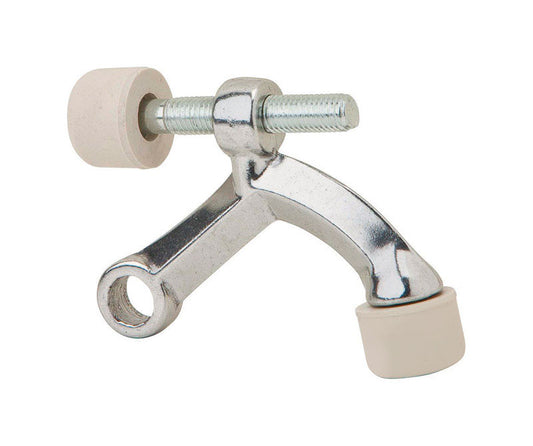 Ives Aluminum Metallic Hinge Pin Door Stop Mounts to door 5/16 in.