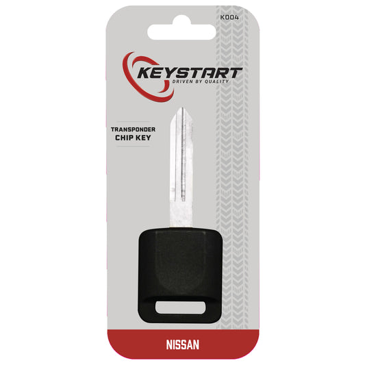 KeyStart K004 Advanced Security Automotive Transponder Modular Head Traditional Blade Double For Nis