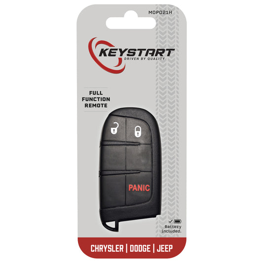 KeyStart MOP021 Advanced Security Automotive Smart Key Traditional Blade Double For Dodge Jeep
