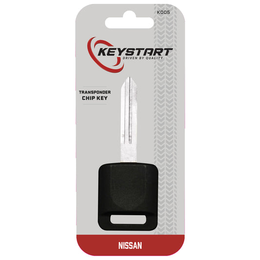 KeyStart K005 Advanced Security Automotive Transponder Modular Head Traditional Blade Double For Nis
