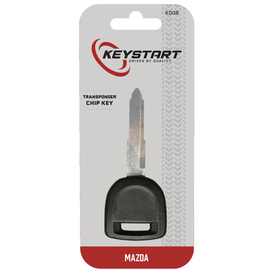 KeyStart K008 Advanced Security Automotive Transponder Modular Head Traditional Blade Double For Maz