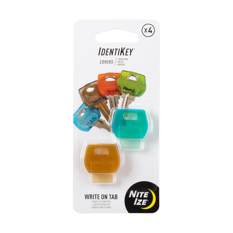 Nite Ize IdentiKey 2.5 in. D Rubber Assorted Key Cover