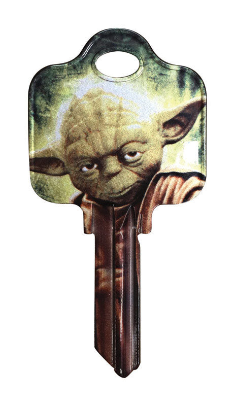 HILLMAN Star Wars Yoda House/Padlock Universal Key Blank SC1 Single