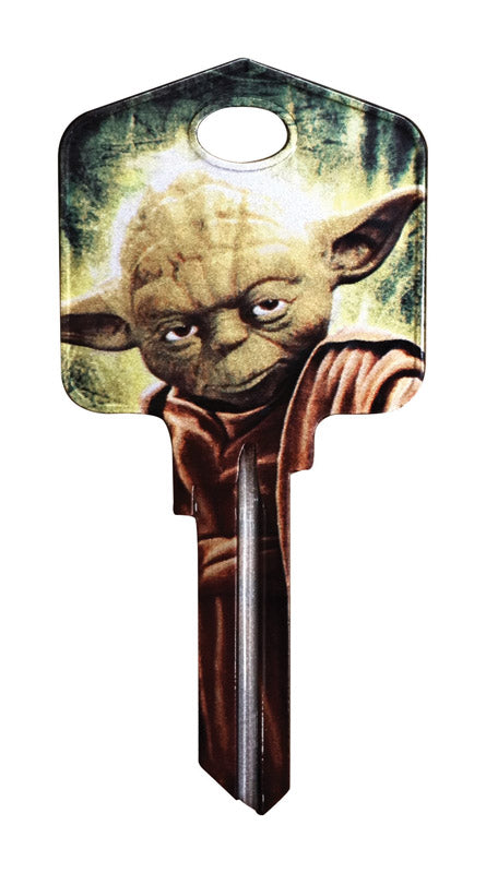 HILLMAN Star Wars Yoda House/Padlock Universal Key Blank KW1/10 Single