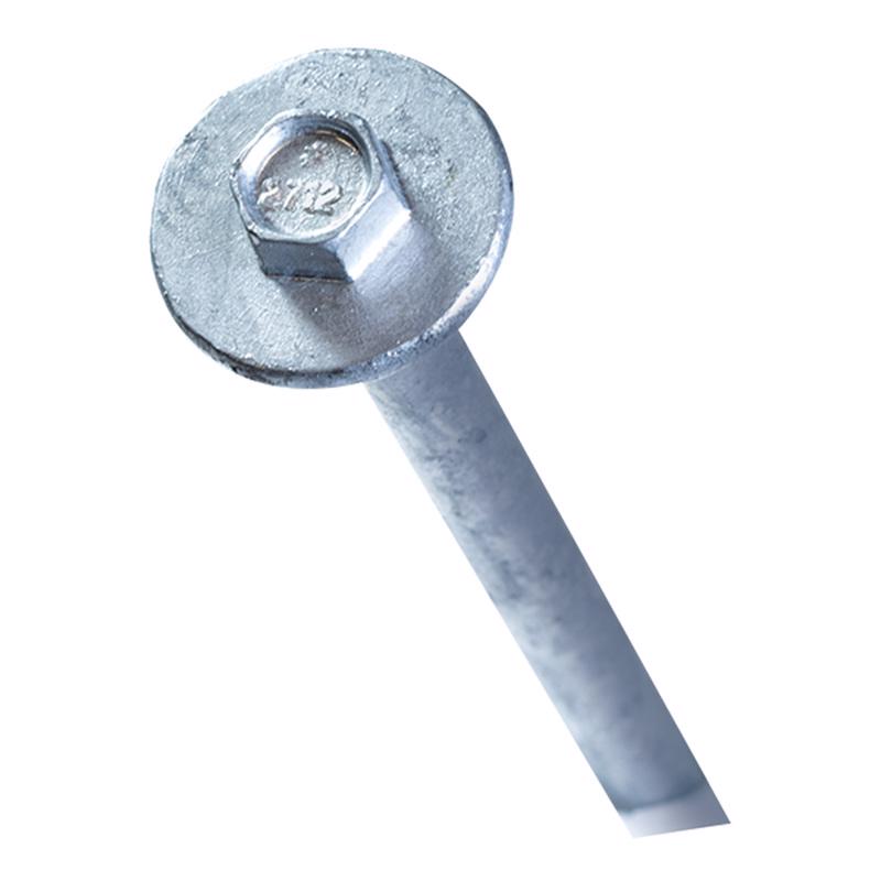 Simpson Strong-Tie Strong Drive 12 in. L Hex Hot Dip Galvanized Deep Structural Wood Screws 1 pk