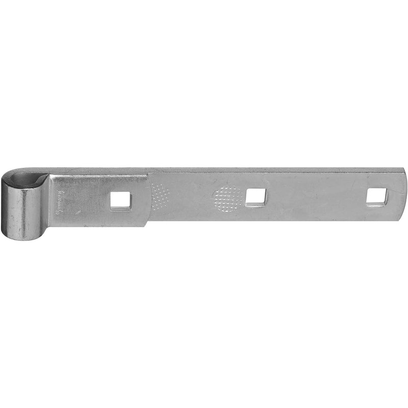 National Hardware 8 in. L Zinc-Plated Silver Steel Hinge Strap 1 pk