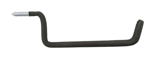 National Hardware 10.88 in. L Black Steel/Vinyl Large Ladder Hook 30 lb. cap. 1 pk