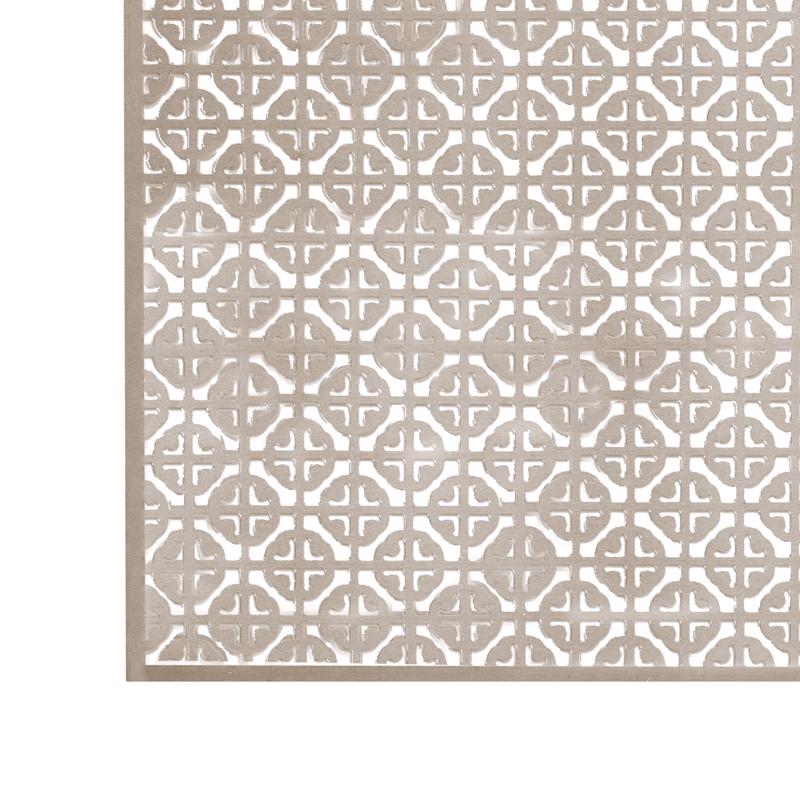 M-D BUILDING PRODUCTS 0.02 in. X 12 in. W X 24 in. L Satin Nickel Aluminum Mosaic Sheet Metal