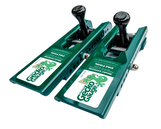 PacTool Gecko Gauge 8 in. X 3/8 in. D LP Siding Tool 2 pk
