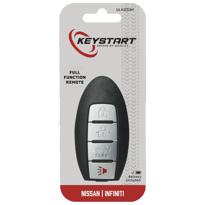KeyStart ULK233 Advanced Security Automotive Smart Key Traditional Blade Single For Nissan