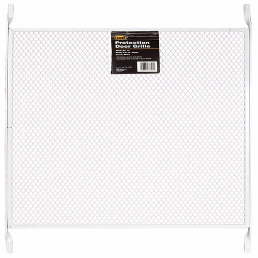 M-D BUILDING PRODUCTS 30.25 in. W X 20 in. L White Aluminum Door Grilles