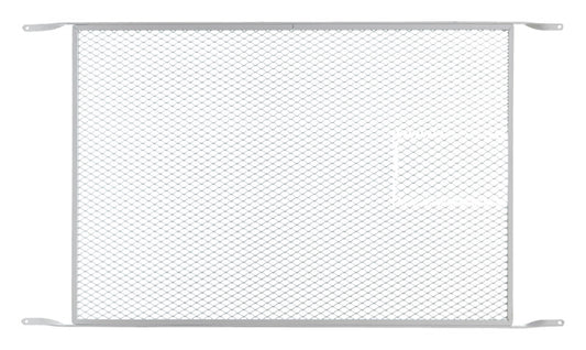 M-D BUILDING PRODUCTS White Aluminum Door Grille 1 pc
