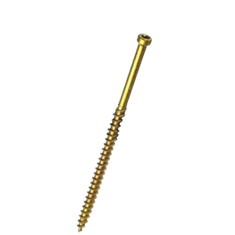 GRK Fasteners No. 8 in. X 3-1/8 in. L Star Trim Head W-Cut Construction Screws