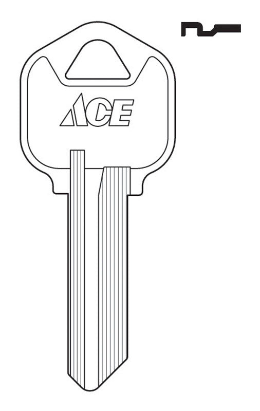 HILLMAN House/Office Key Blank KW1 Single For Kwikset Locks