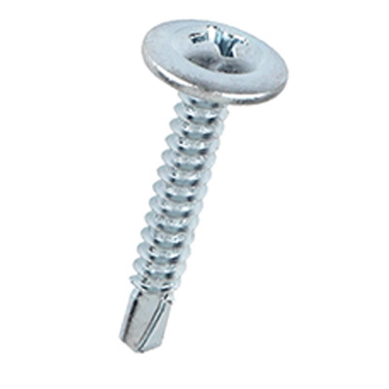 Teks No. 8 in. X 1 in. L Phillips Truss Head Coarse Lath Screws