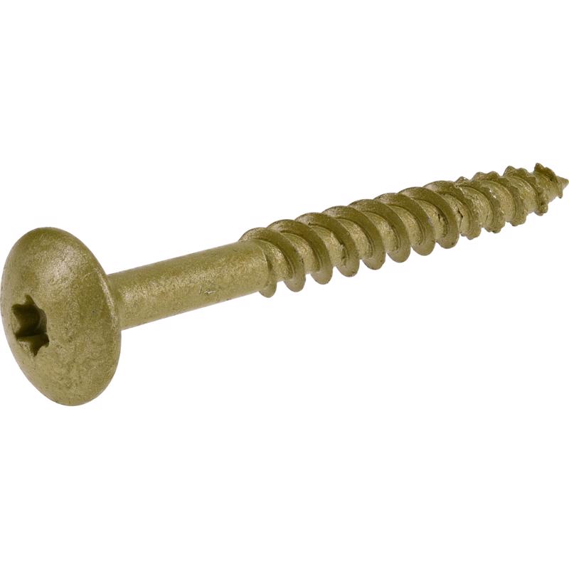 HILLMAN Power Pro 5/16 in. X 3-1/2 in. L Star Carbon Steel Lag Screw 1 pk