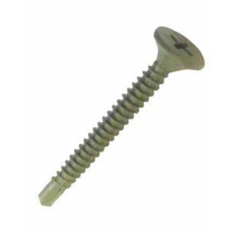 Grip-Rite No. 8 wire X 1-5/8 in. L Phillips Wafer Head Coarse Cement Board Screws