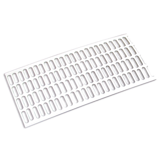 Amerimax 4.5 in. W X 60 in. L White Vinyl Gutter Guard 1 pk