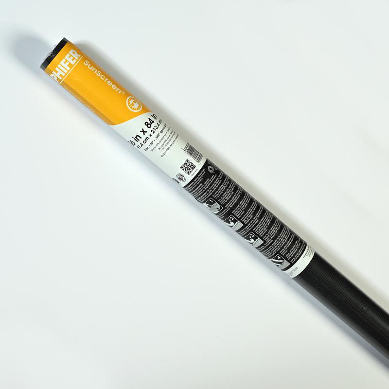 Phifer Wire 36 in. W X 84 in. L Charcoal Fiberglass Sun Screen Cloth