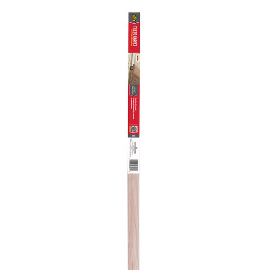 M-D BUILDING PRODUCTS 0.63 in. H X 1.63 in. W X 72 in. L Paintable Hardwood Floor Transition
