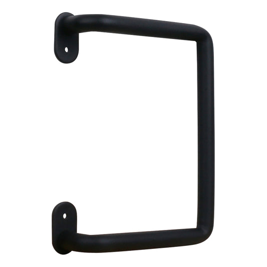 National Hardware Troy 5/8 in. D X 6-3/32 in. L Matte Black Steel Pull Handle 1 pc