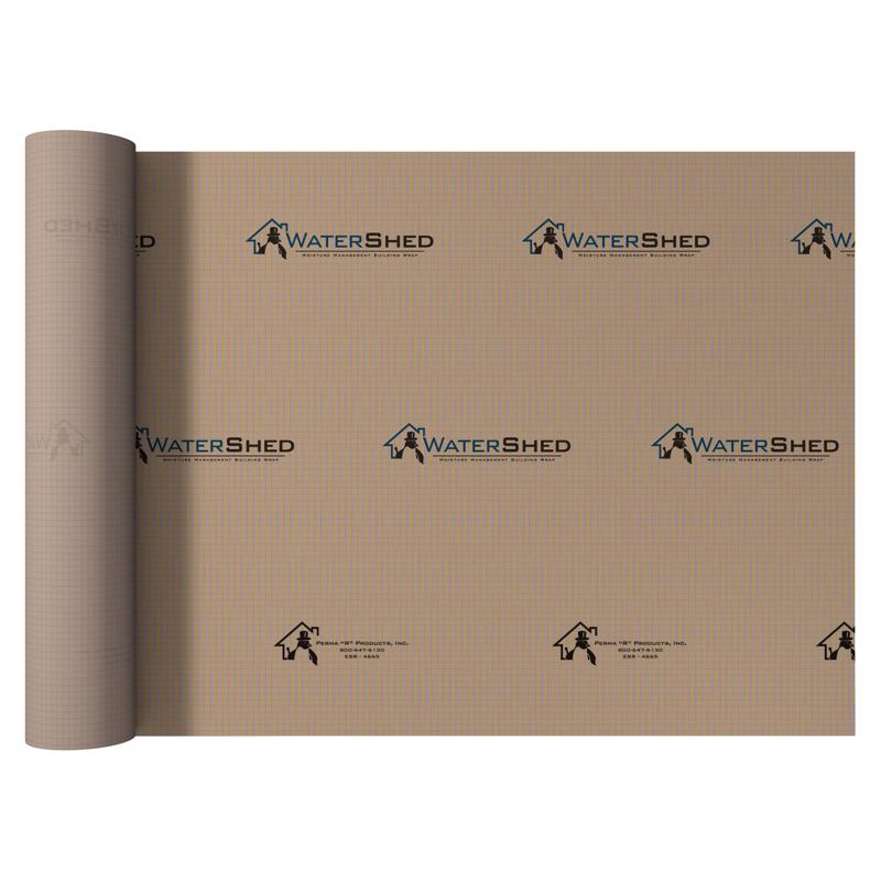 WaterShed Low Perm 108 in. W X 100 ft. L House-Wrap 8 mm