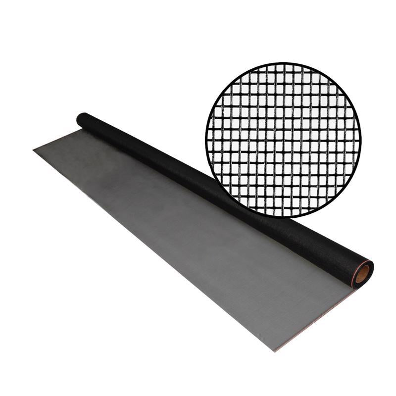 Phifer 36 in. W X 84 in. L Black Fiberglass Insect Screen Cloth