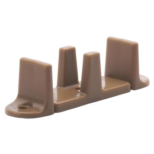 Ace 1 in. L Tan Plastic Door Guide 2 pc