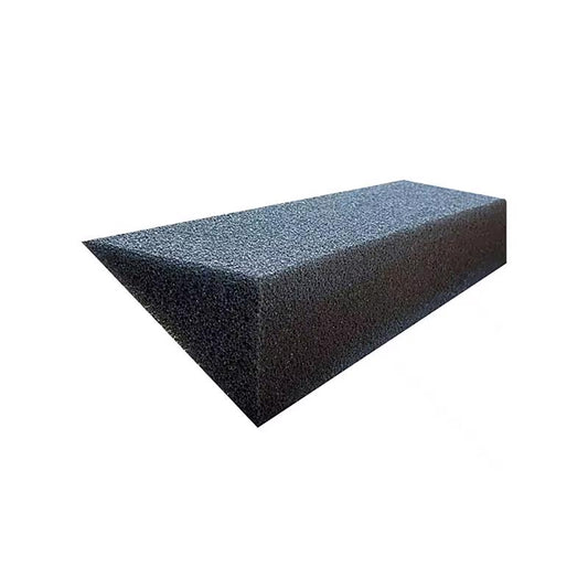 GutterFoam Original 5 in. W X 48 in. L Black Polyether Outdoor Foam Gutter Guard 8 pk