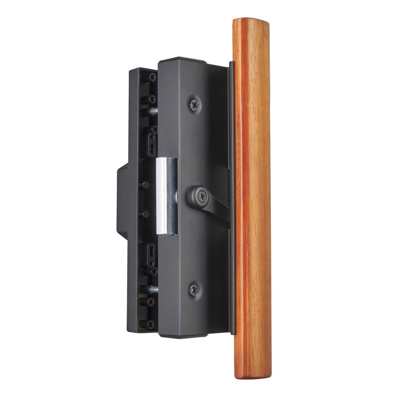 Ace Black Zinc Sliding Door Hardware Kit 1 pc