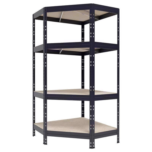 Ar Shelving Garage Corner 71 in. H X 35 in. W X 18 in. D Metal Shelving Unit