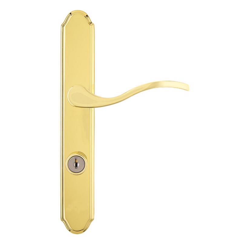 Ace Polished Brass Gold Metal Mortise Latch 1 pk