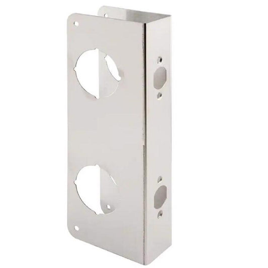 Ace 10.88 in. H X 4.31 in. L Brushed Stainless Steel Silver Stainless Steel Door Guard