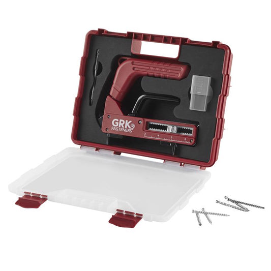 GRK Fasteners AnglePro No. 0 in. X 9.3 in. L Red Star Bugle Head Hidden Deck Fastener 1 pk