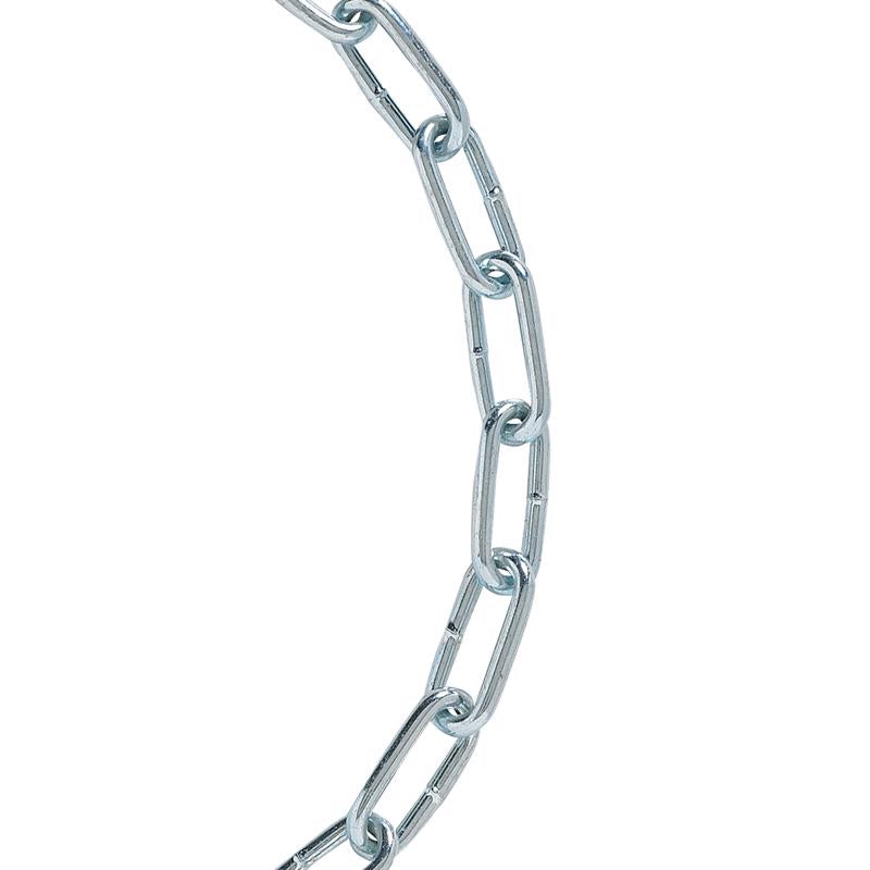 Koch Industries 2/0 in. Straight Link Steel Coil Chain 0.189 in. D X 20 ft. L