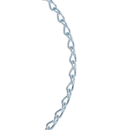 Koch Industries #14 Sizes Single Jack Steel Chain .242 in. D X 20 ft. L