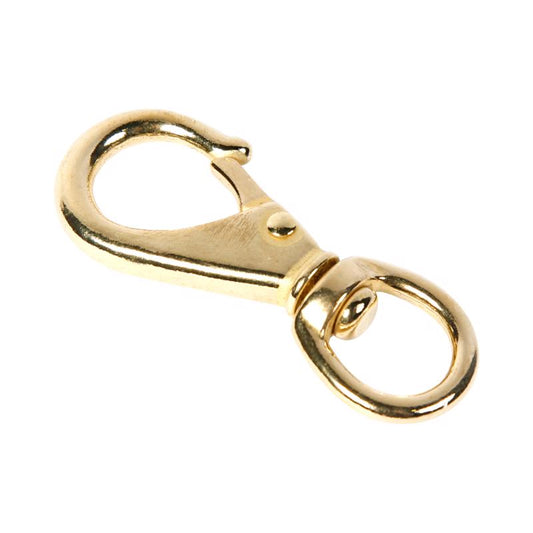 Koch Industries 11/16 in. D X 3-3/4 in. L Bronze Round Swivel Quick Snap 100 lb