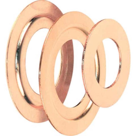 Ace 2.8 in. H X 2.8 in. L Brass-Plated Brass Steel Bore Reducer