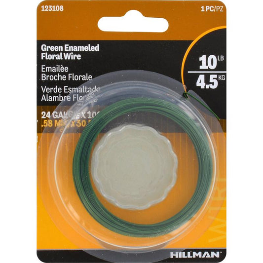 HILLMAN 100 ft. L Steel 24 Ga. Hobby Wire