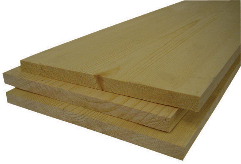 Alexandria Moulding 1 in. X 12 in. W X 4 ft. L Pine Board #2/BTR Premium Grade