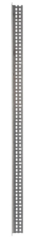 SteelWorks 2-1/4 in. W X 48 in. L Steel Slotted Angle