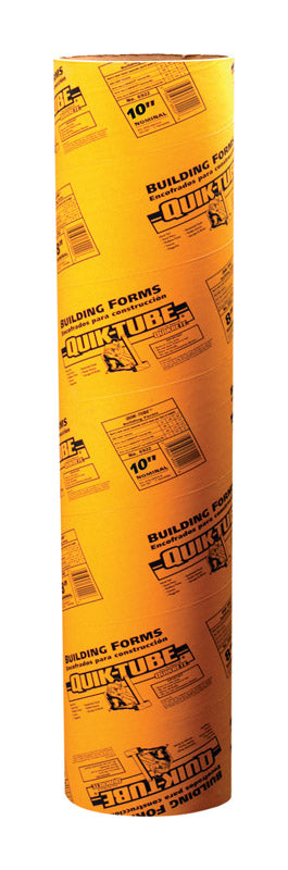 Quikrete Quik-Tube Steel Concrete Building Form Tube 4 ft. L X 10 in. D
