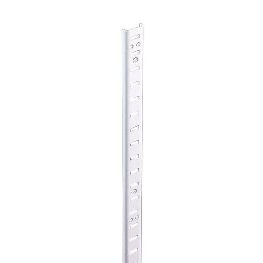 Knape & Vogt White Steel Heavy Duty Shelf Bracket 23 Ga. 48 in. L 250 lb