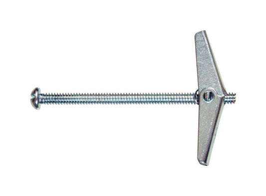 HILLMAN Power-Stud 5/16 in. D X 4 in. L Round Zinc-Plated Steel Toggle Bolt 1 pk