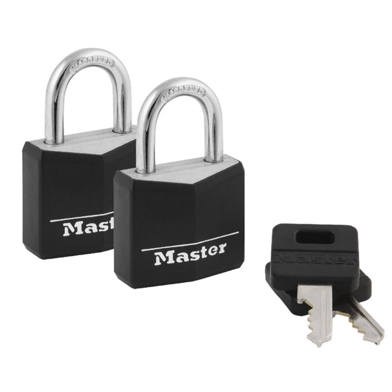 Master Lock 1-3/16 in. W Steel Double Locking Covered Padlock
