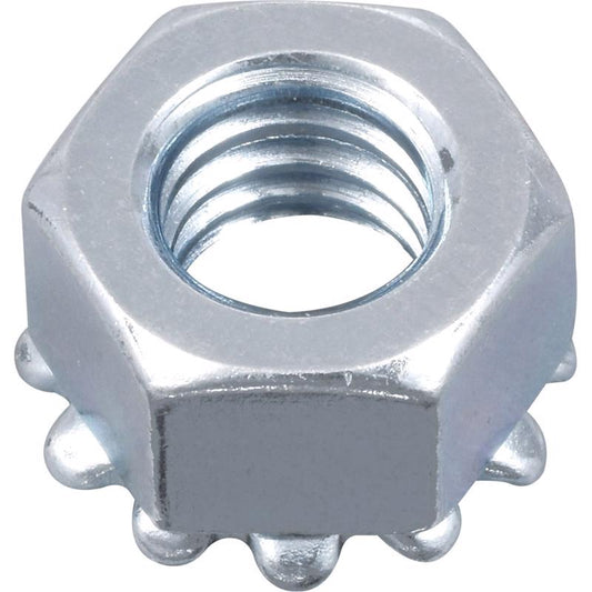 HILLMAN 8/32 in. Zinc-Plated Steel SAE Keps Lock Nut 1 pk