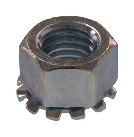 HILLMAN 5/16-18 in. Zinc-Plated Steel SAE Keps Lock Nut 1 pk